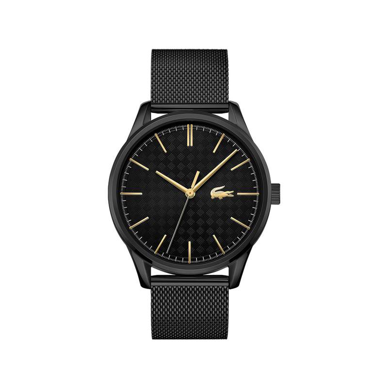 Montre Lacoste homme acier noir - vue 1