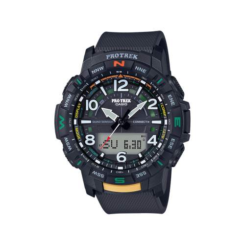 Montre PRO TREK homme résine noir