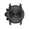 Montre TISSOT T-SPORT SUPERSPORT CHRONO homme chronographe cadran noir bracelet PVD noir - vue V3