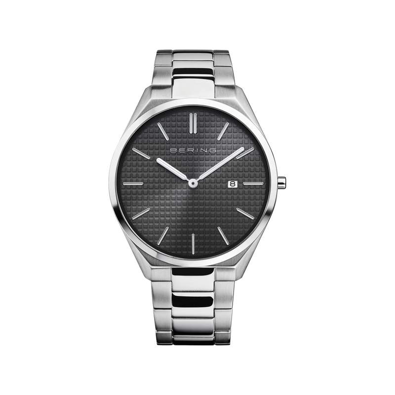Montre Bering homme acier - vue 1