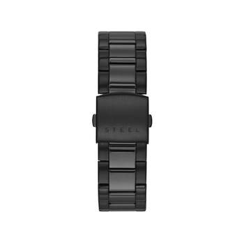 Montre Guess homme chronographe acier noir