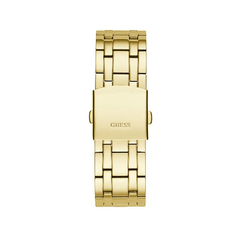 Montre Guess homme acier doré jaune - vue 3