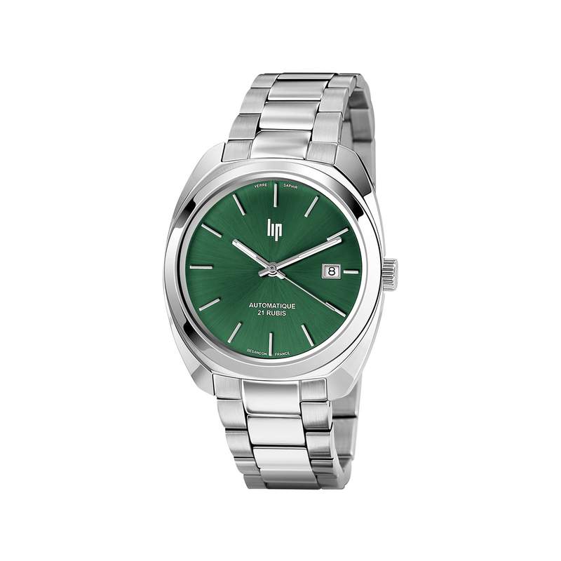 Montre Lip homme automatique acier - vue 1