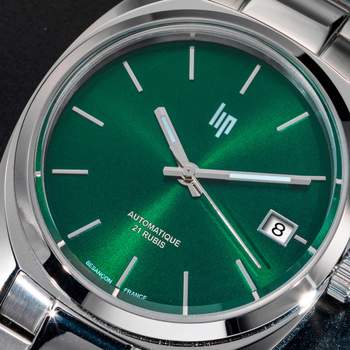 Lip men's automatic steel watch
