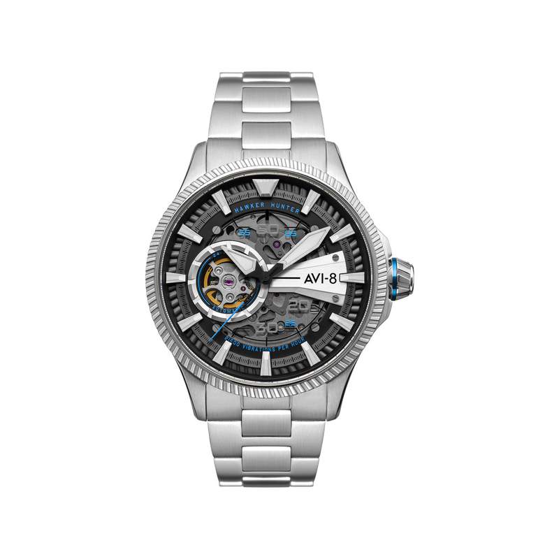 Montre AVI-8 homme automatique acier - vue 1