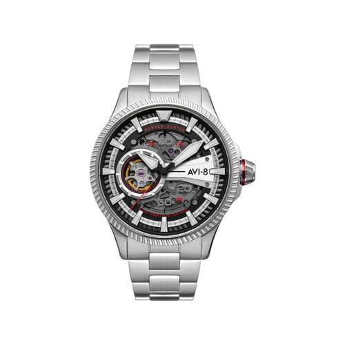 Montre AVI-8 homme automatique acier