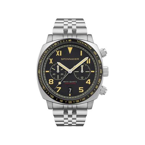 Montre Spinnaker homme chronographe acier