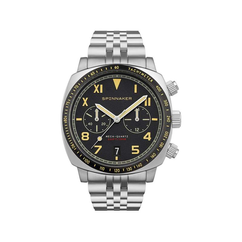Montre Spinnaker homme chronographe acier - vue 1