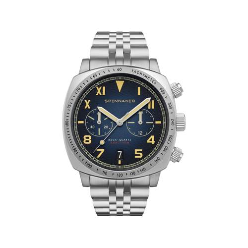 Montre Spinnaker homme chronographe acier