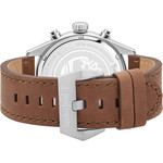 Montre Timberland homme acier cuir marron - vue 3