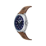Montre Timberland homme acier cuir marron - vue 2