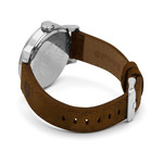 Montre Timberland homme acier cuir marron - vue 3