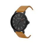 Montre Timberland homme acier cuir beige - vue 2