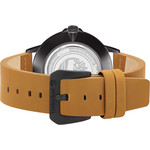 Montre Timberland homme acier cuir beige - vue 3