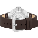 Montre Timberland homme acier cuir marron - vue 3