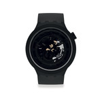 Montre Swatch mixte matériau biosourcé noir - vue 1