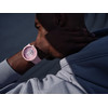 Montre Swatch mixte matériau biosourcé rose - vue Vporté 1