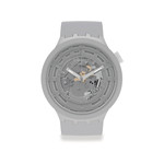 Montre Swatch mixte matériau biosourcé gris - vue 1