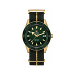 Montre Rado homme automatique bronze NATO vert - vue 1