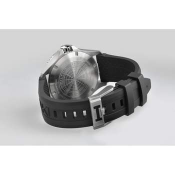 Hamilton herenhorloge automatisch staal rubber zwart