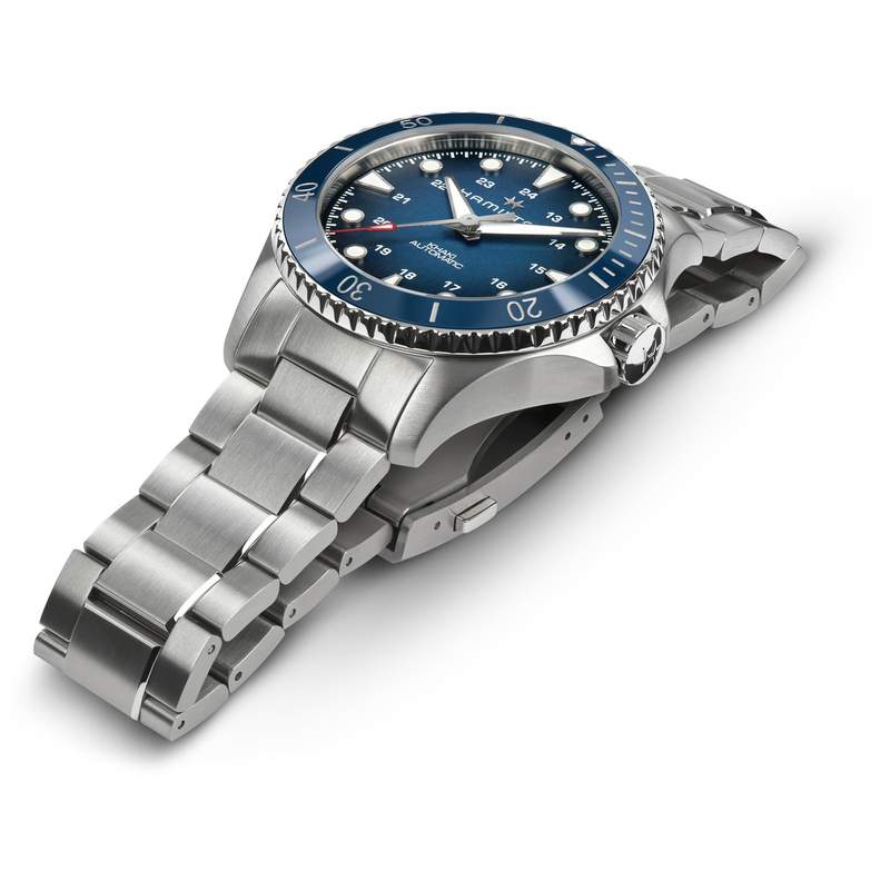 Montre Hamilton homme automatique acier - vue 2