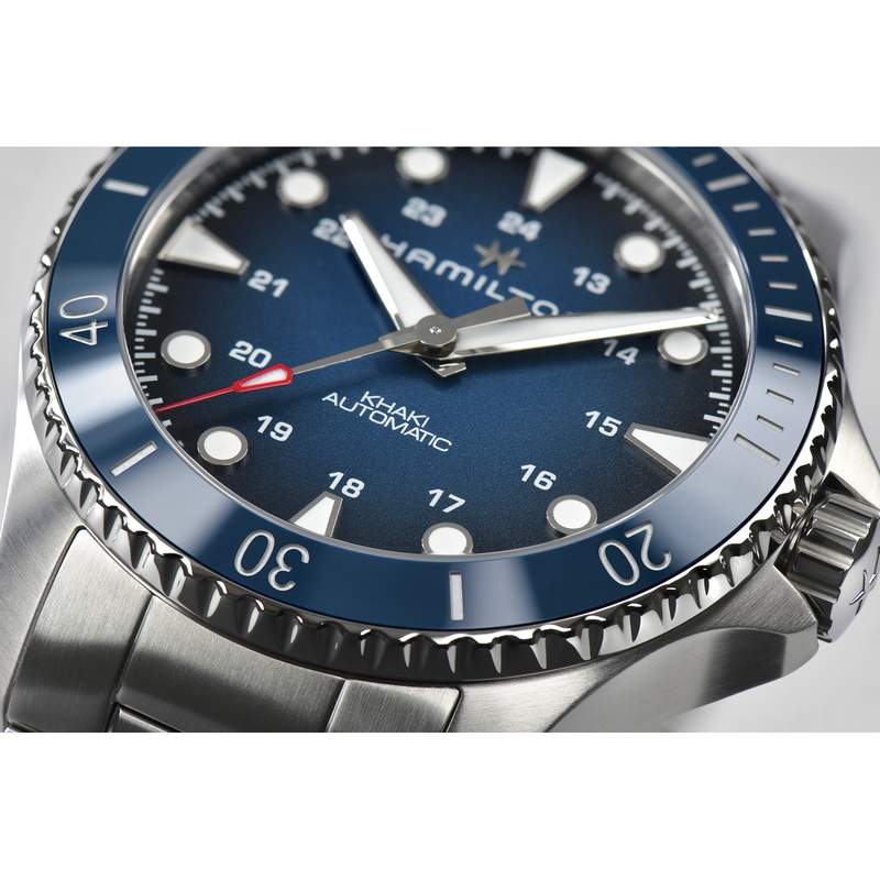 Montre Hamilton homme automatique acier - vue D2