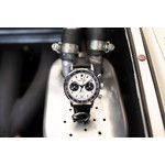Montre Hamilton homme automatique chronographe acier cuir noir - vue D5