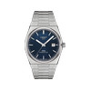 Montre TISSOT T-CLASSIC PRX POWERMATIC 80 homme automatique cadran bleu bracelet acier inoxydable - vue V1