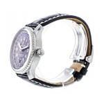 Montre d'occasion Breitling Navitimer Aviateur homme acier bracelet cuir noir - vue 2