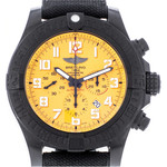 Montre d'occasion Breitling Avenger Hurricane homme chronographe caoutchouc noir - vue 1