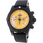 Montre d'occasion Breitling Avenger Hurricane homme chronographe caoutchouc noir - vue D1