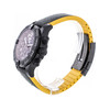 Montre d'occasion Breitling Avenger homme chronographe automatique bracelet textile noir et caoutchouc jane - vue V2