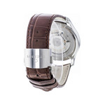 Montre d'occasion Eterna Vaughan homme automatique acier bracelet cuir marron - vue 3