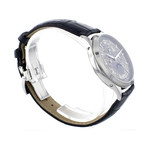Montre d'occasion Montblanc Héritage QP homme automatique acier bracelet cuir noir - vue 4