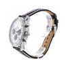 Montre d'occasion Breitling Navitimer homme chronographe automatique acier bracelet cuir marron - vue V2