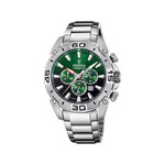 Montre Festina homme chronographe bracelet acier - vue 1