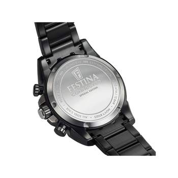Montre Festina homme connectée bracelet acier motif camouflage