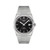 Montre TISSOT T-CLASSIC PRX POWERMATIC 80 homme automatique cadran noir bracelet inoxydable - vue V1