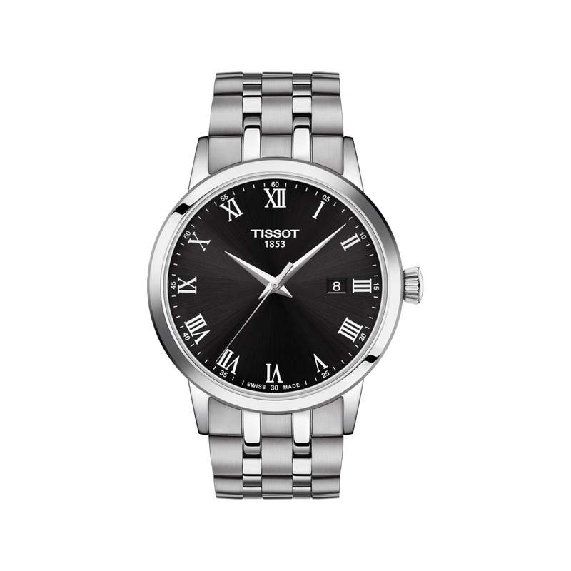 Montre Tissot homme acier - vue 1