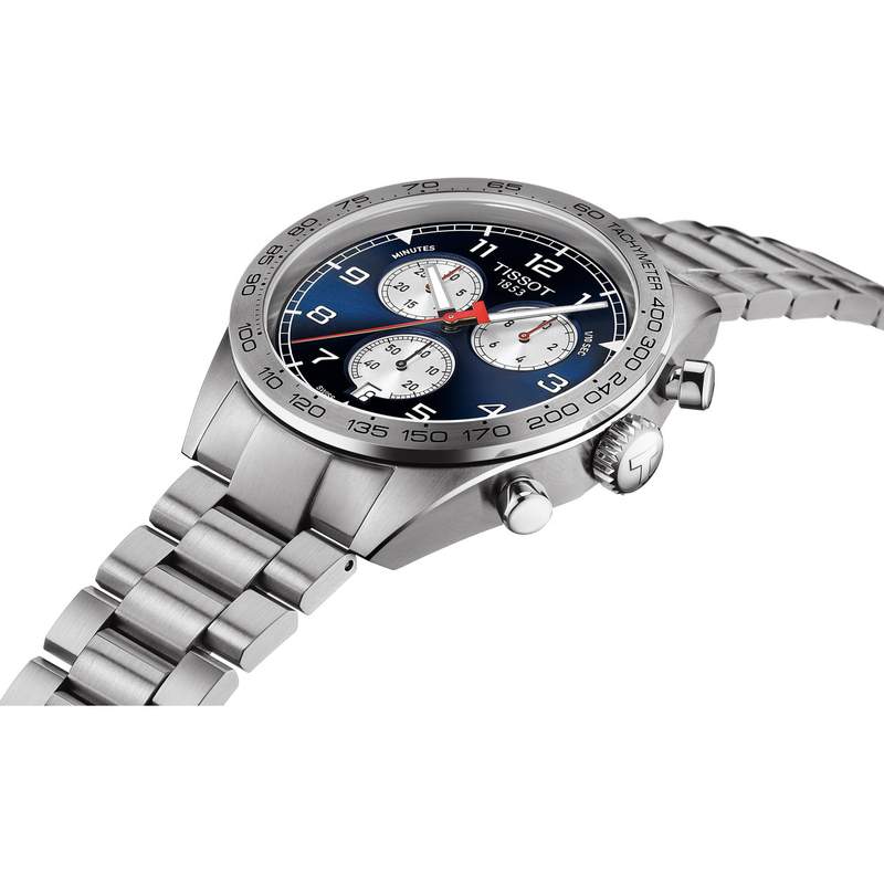 Montre Tissot homme chronogrape acier - vue D2