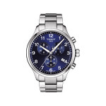 Montre TISSOT T-SPORT CHRONO XL homme cadran bleu bracelet acier inoxydable - vue 1