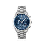 Montre Boss homme chronographe acier - vue 1