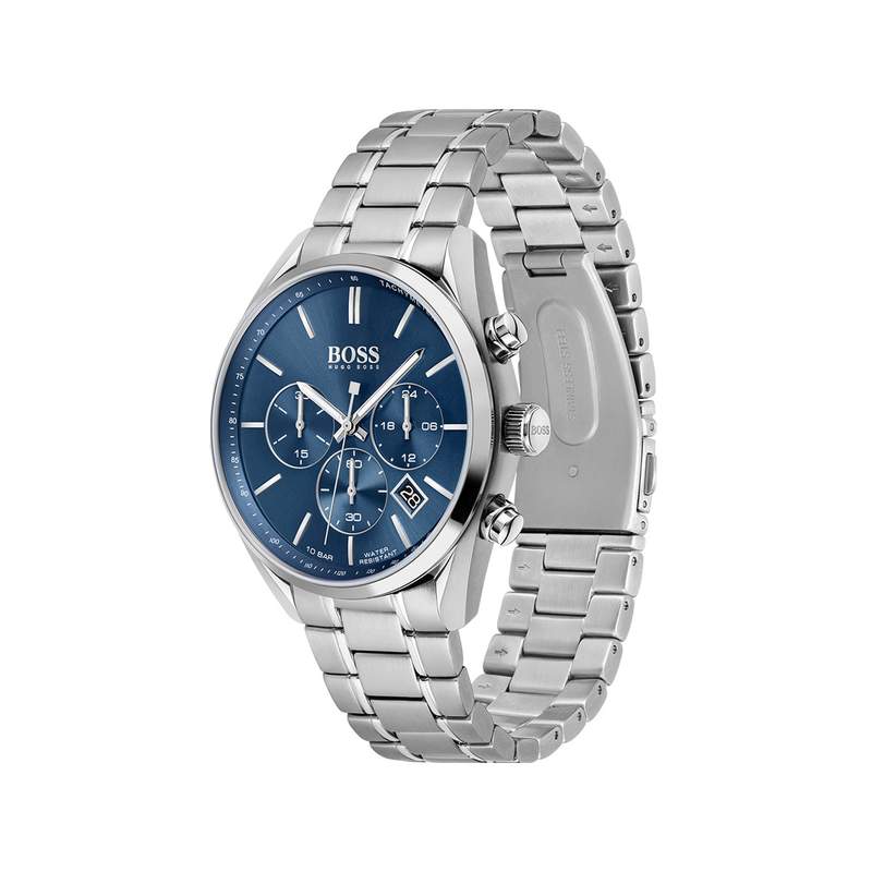 Montre Boss homme chronographe acier - vue 2
