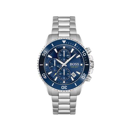 Montre Boss homme chronographe acier