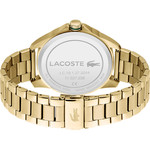 LACOSTE Herenhorloge in geelgoud staal - bekijk 3