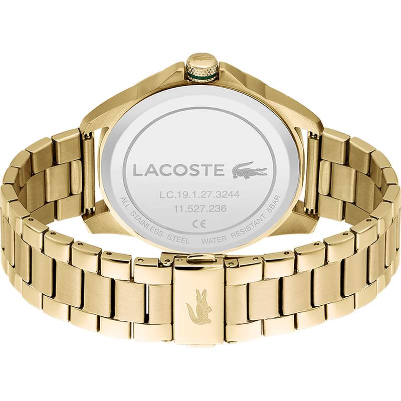 Montre LACOSTE Homme acier doré jaune - vue 3