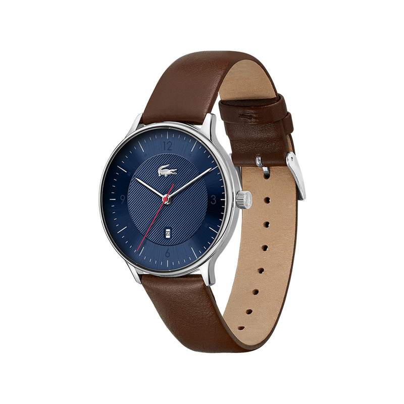 Montre LACOSTE Homme acier argenté, cuir - vue 2
