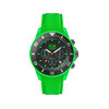 Montre Ice Watch Chrono Homme silicone vert fluo - vue V1