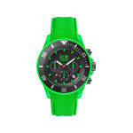 Montre Ice Watch Chrono Homme silicone vert fluo - vue 1