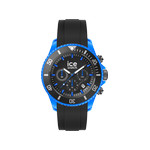 Montre Ice Watch Chrono Homme silicone noir - vue 1